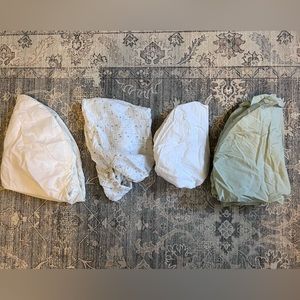 Stokke Mini Crib Sheet, Mattress cover, and crib skirt